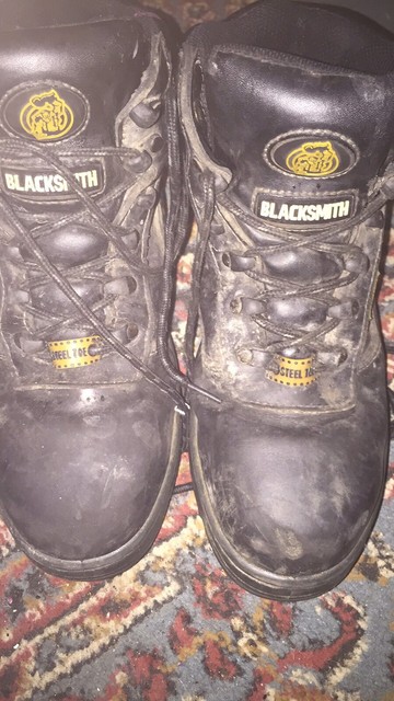 blacksmith steel cap boots